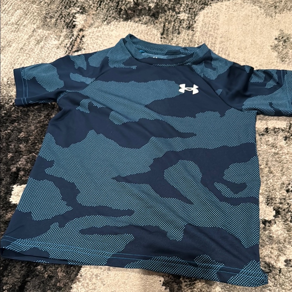 Under Armour Blue Camo Tee